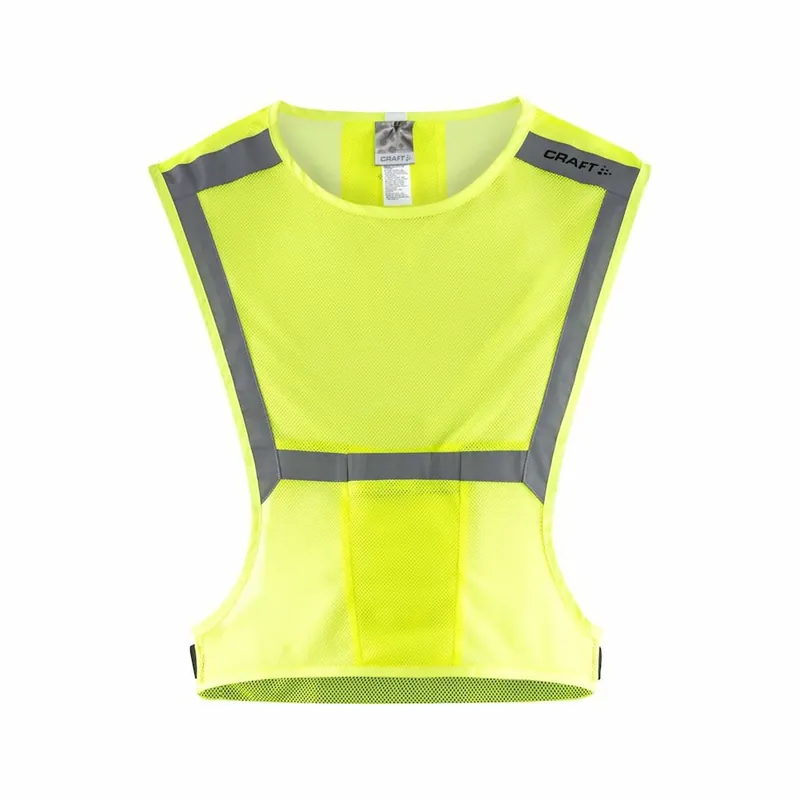 Veiligheidsvest voor heren Craft All Year Mesh Geel UNI Shop Nu