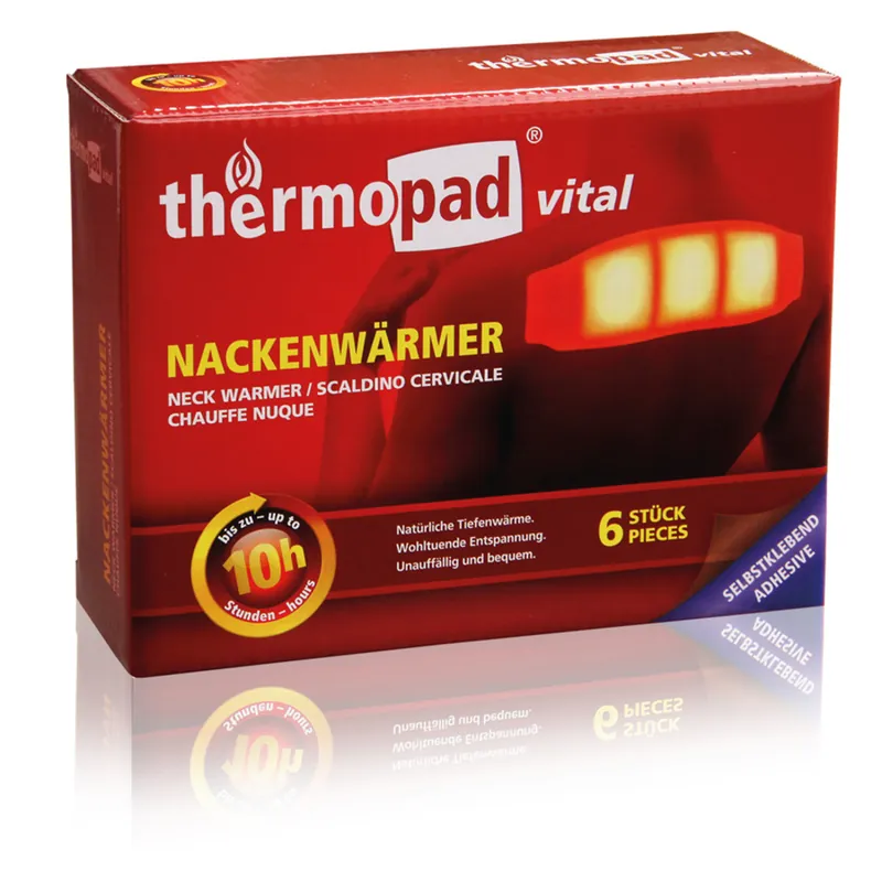 Nekwarmer YATE Thermopad 6 stuks Exclusieve Aanbieding
