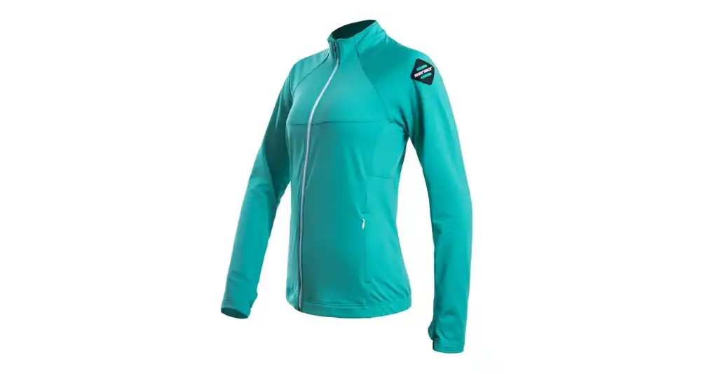 Functionele sweater voor dames Sensor Coolmax Thermo Green S Veilige Betaling