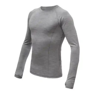 Fabrieksprijs Functioneel herenoverhemd met lange mouwen Sensor Merino Bold Grey S