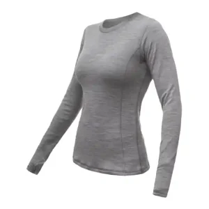 Koop Vandaag Functioneel T-shirt met lange mouwen voor dames Sensor Merino Bold Grey S