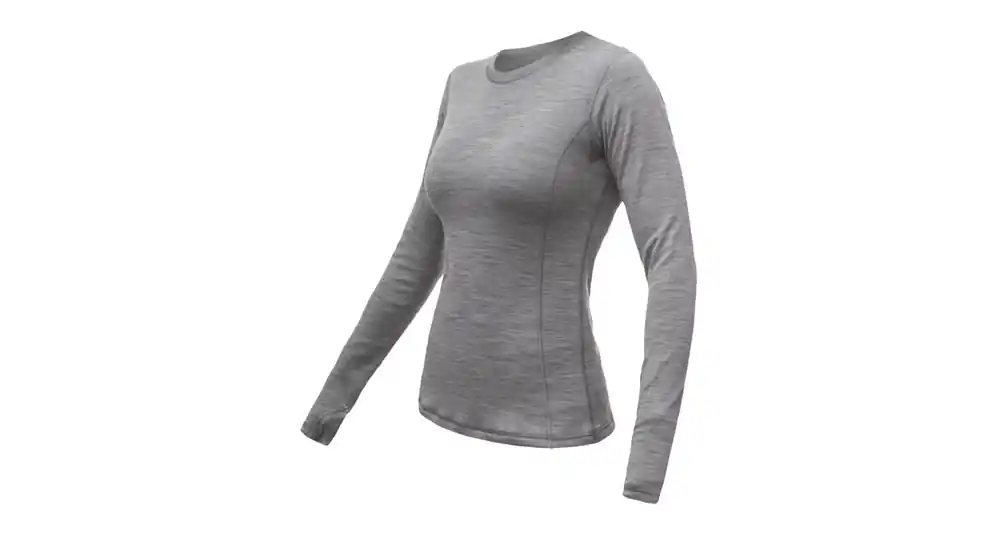 Koop Vandaag Functioneel T-shirt met lange mouwen voor dames Sensor Merino Bold Grey S