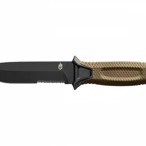 Mes Gerber Strongarm Fixed Coyote Serrated Alleen Vandaag