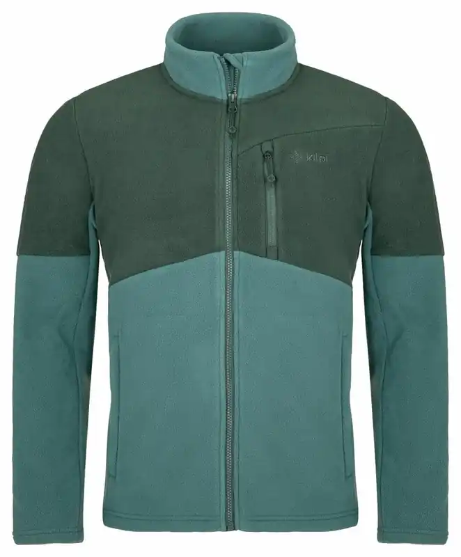 Heren sweatshirt Kilpi Glander-M donkergroen XS Speciale Aanbieding
