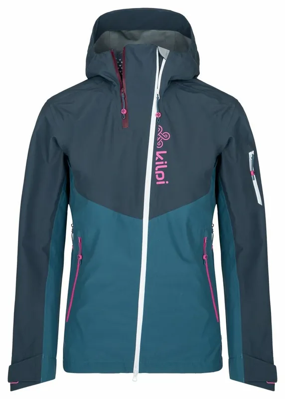 Dames outdoorjas Kilpi METRIX-W donkerblauw XS Direct Beschikbaar