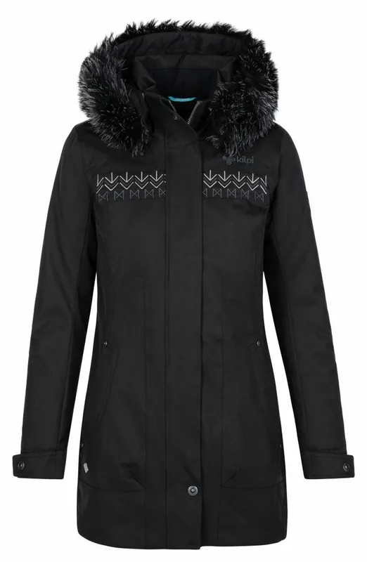 Dagaanbieding Winterjas voor dames Kilpi PERU-W zwart XS