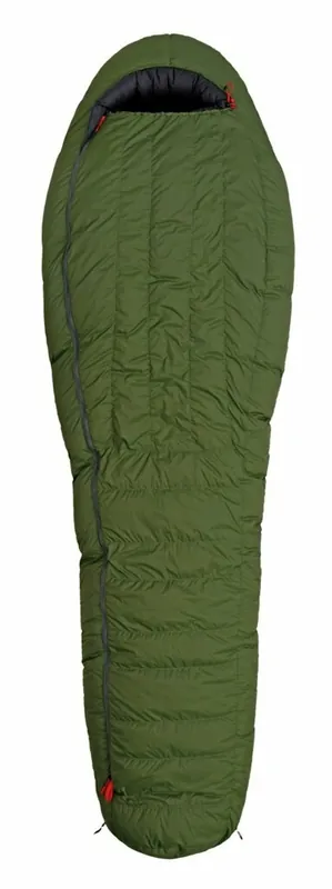Flitsaanbieding WARMPEACE Horizont 1400 donzen slaapzak - Riffle groen/zwart 195