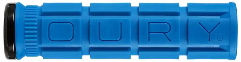 Aanbieding Fiets handvatten Lizard Skins Lock-On Oury V2 Evo Deja blauw