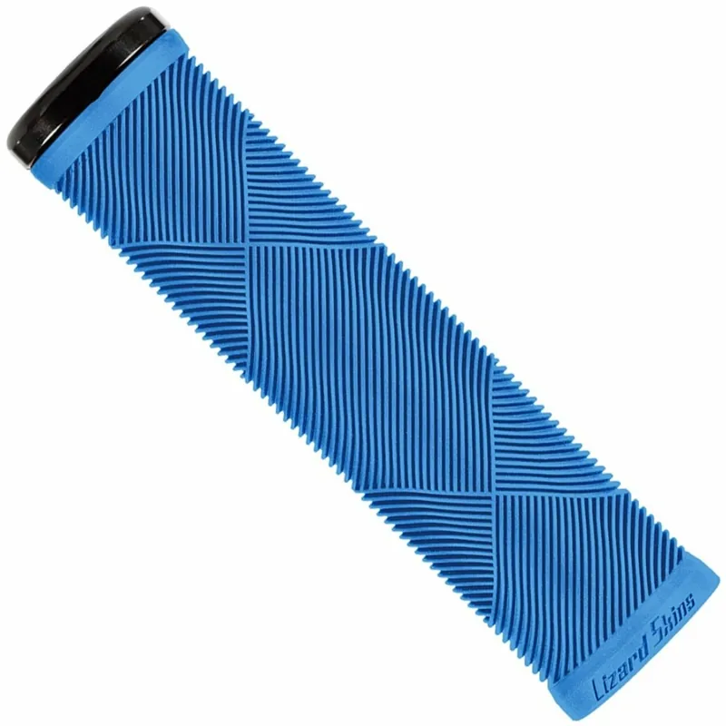 Fiets handvatten Lizard Skins Enkelzijdig Strata Deja blauw Uitverkoop