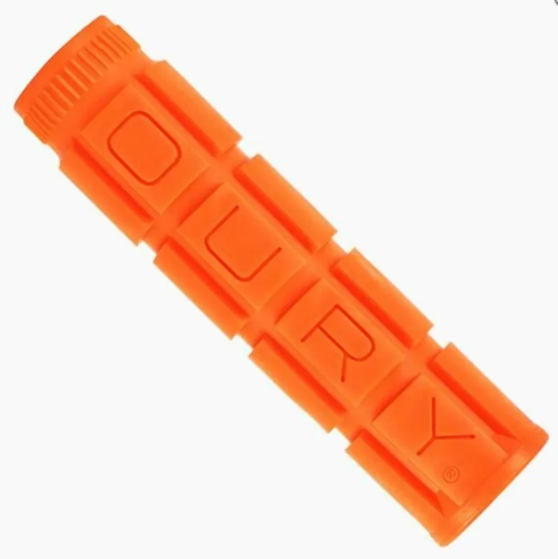 Alleen Vandaag Fiets handvatten Lizard Skins Oury V2 Blaze oranje handvatten