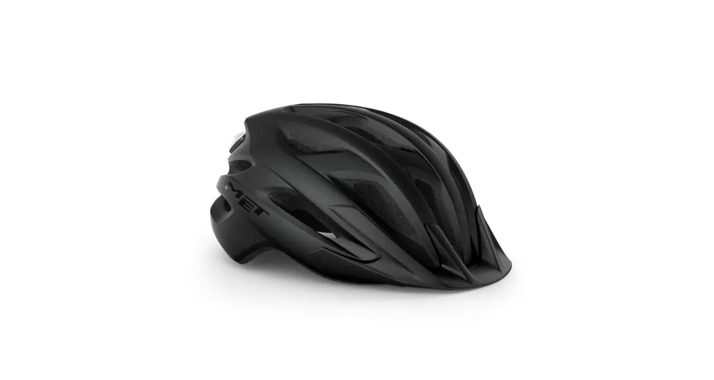Weekendaanbieding Fietshelm MET Crossover zwart 60-64cm