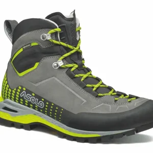 Herenschoenen Asolo Freney EVO Mid Lth GV MM grafiet/groen limoen 41 1/3 Goedkoop