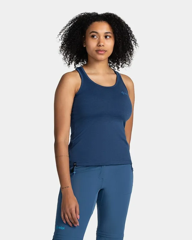 Lage Prijs Merino tanktop voor dames Kilpi Mirien-W DBL XS