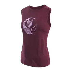 Voordeelprijs Functioneel tanktopje voor dames Sensor Merino Air Fox Port rood S