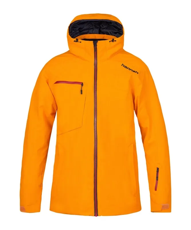 Heren ski-jack Hannah Kelton Orange peel S Gecertificeerd