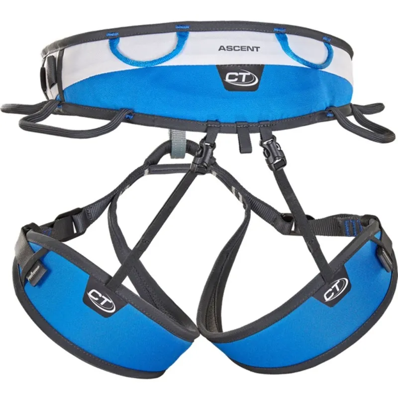 Stoel Climbing Technology Ascent blauw/zilver XS-S Direct Verzonden