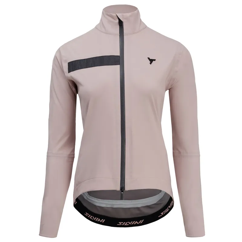 Damesfietsjack Tempesta blush-zwart XS Finale Uitverkoop