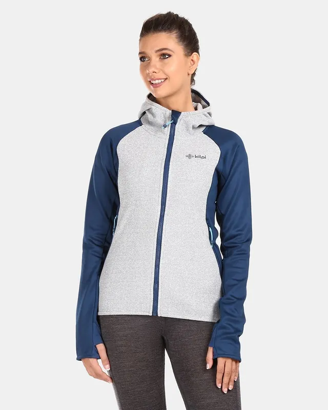 Lage Prijs Dames fleece sweatshirt Kilpi Versam-W donkerblauw XS