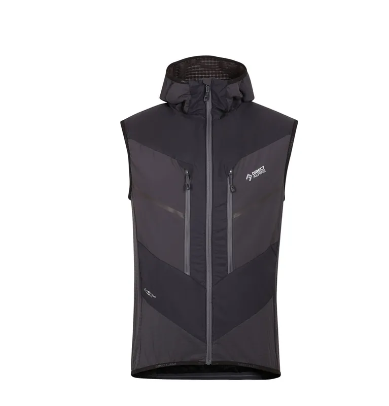 Herenvest Direct Alpine Alpha Vest antraciet S Laatste Versie