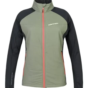 Snelle Levering Dames ski-alpine sweatshirt Hannah Makana Burnt olijf/antraciet S