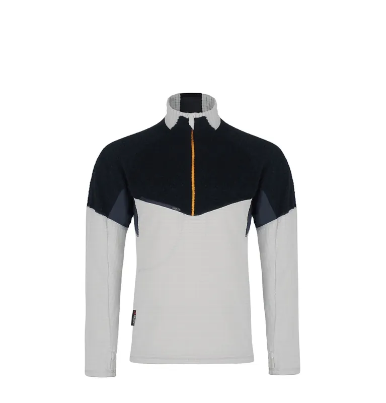 Heren geïsoleerde sweatshirt Direct Alpine Dragon pullover grijs/zwart S Gereduceerde Prijs