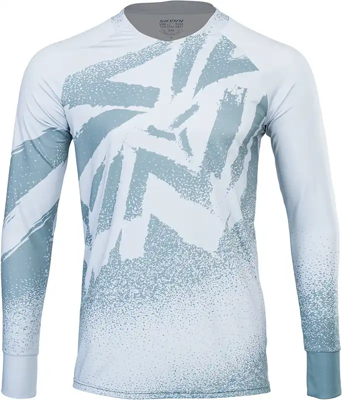 Heren wielershirt Silvini Cortino cloud-charcoal S Aanbieding