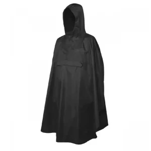 Regenjas Trekmates Rove Poncho zwart Koop Vandaag