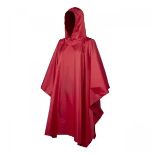 Regenjas Trekmates Tour Poncho rood Gratis Retour