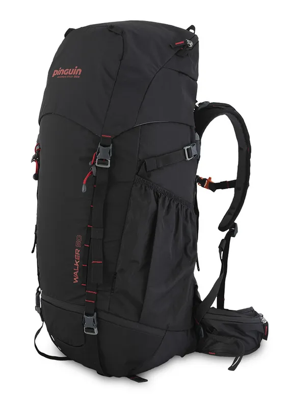 Toeristenrugzak Pinguin Walker 50L zwart Betaalbaar