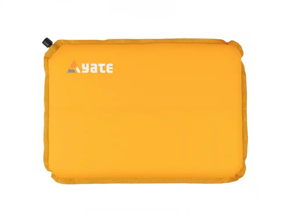 Aanbieding Zelfopblazende stoel Yate goud/grijs