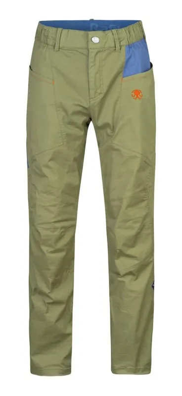 Weekendaanbieding Heren klimbroek Rafiki Crag avocado/ensign XS