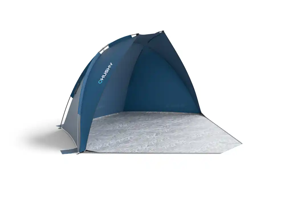 Seizoensaanbieding Strandhuisje Husky Blum 2 Plus blauw