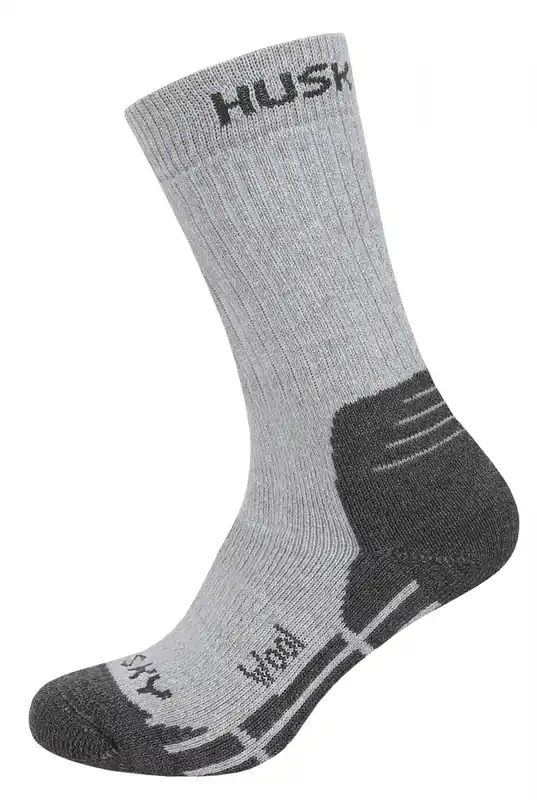 Nu Kopen Kinderwollen sokken Husky All-Wool sl. grijs XS(30-32)