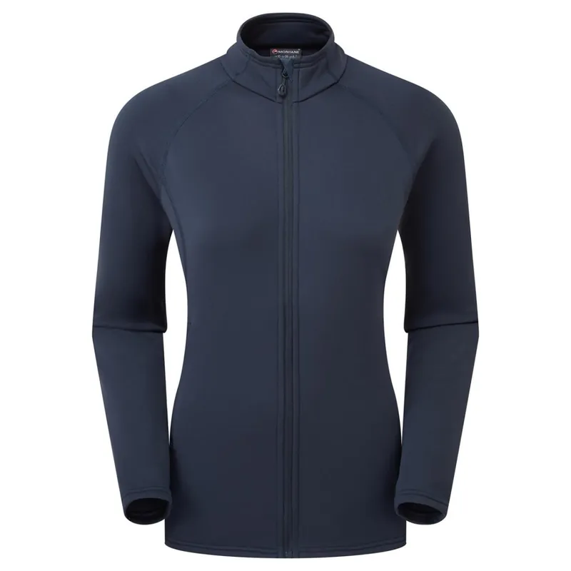 Actieprijs Dames sweatshirt Montane Fury Lite Jacket eclipsblauw S