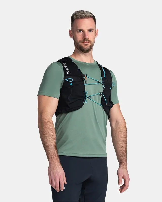 Unisex vest Kilpi Hardrock 10L ZWART S Beperkt Aanbod