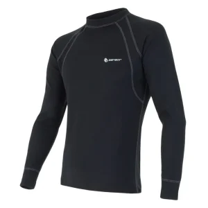 Heren T-shirt Sensor Double Face zwart M Beperkte Voorraad