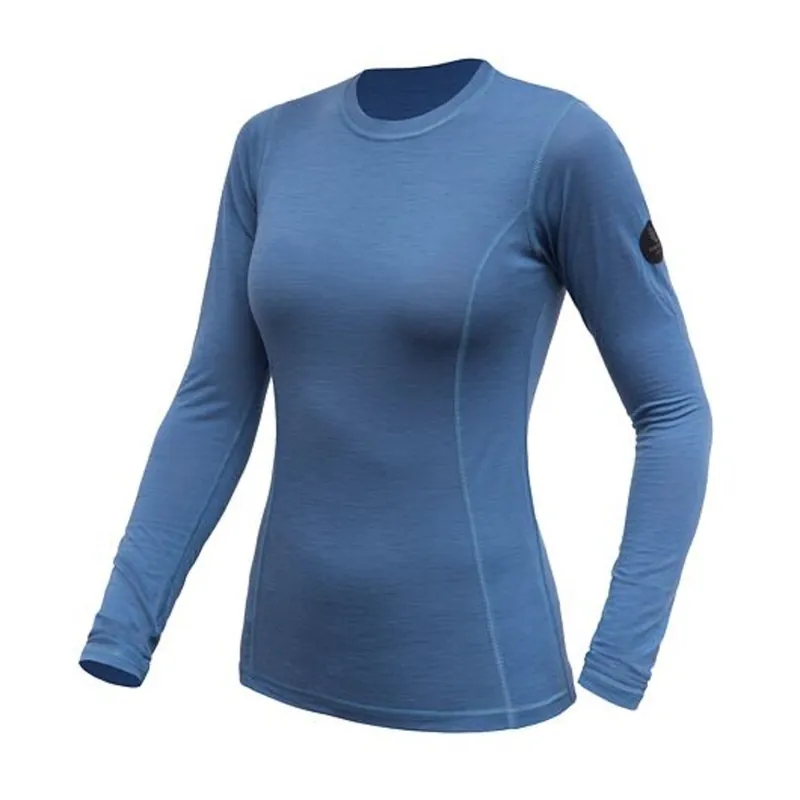 Fabrieksprijs Dames T-shirt Sensor Merino Air riviera blauw S