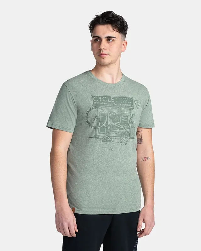 Heren T-shirt Kilpi Portela-M DGN XS Must-Have