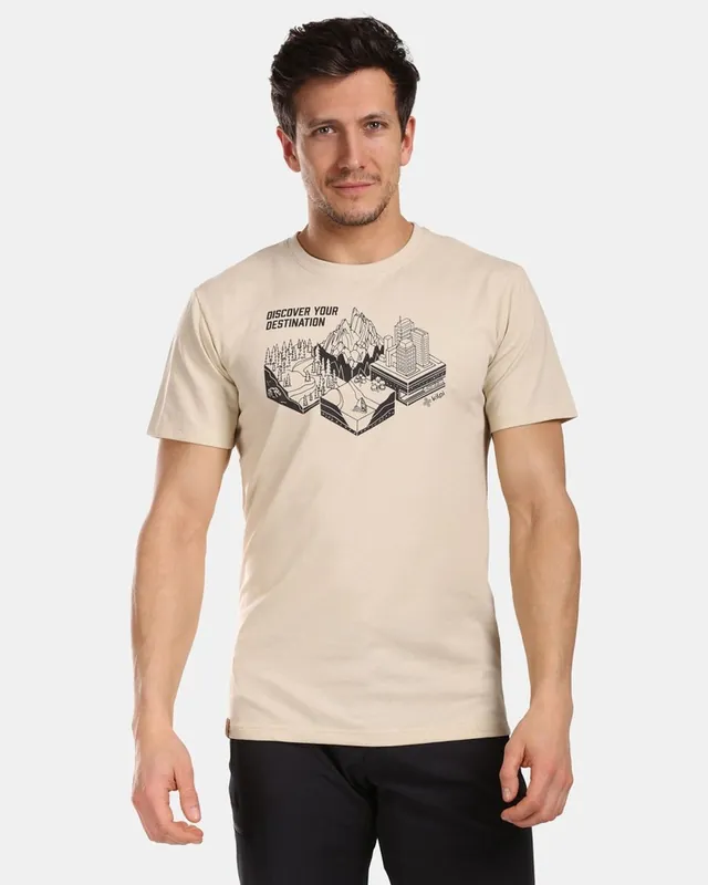 Heren T-shirt Kilpi Vibe-M BEG S Veilige Betaling