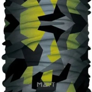 Unisex sjaal MATT 5821 Sjaal Coolmax Pol geom.camo groen-863 Direct Verzonden
