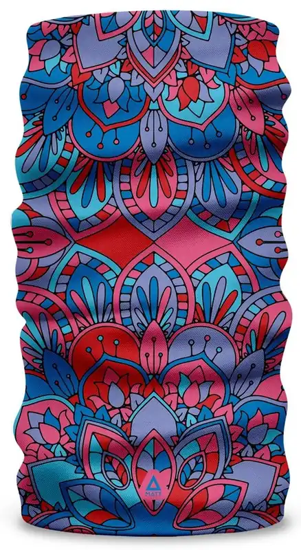 Snelle Levering Kinderhalsdoek MATT Kindersjaal Coolmax Eco bladeren