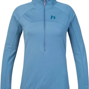 Superprijs Dames sweatshirt Hannah Eli HZ blauw horizon mel S