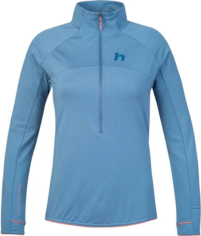 Superprijs Dames sweatshirt Hannah Eli HZ blauw horizon mel S