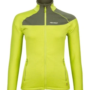 Dames sweatshirt High Point Cascade Lady Sweatshirt Felgroen/Khaki XS Direct Beschikbaar