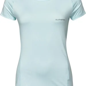 Betaalbaar Dames hardloopshirt Klimatex Sansa lichtblauw S