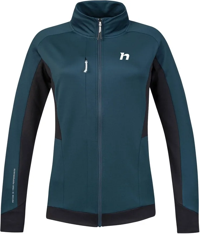 Superprijs Dames sweatshirt Hannah Nela gelaagd zee/antraciet S