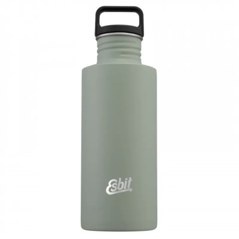 Hoge Kwaliteit Roestvrijstalen fles Esbit Sculptor 750ml grijs