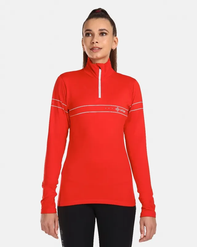 Gecertificeerd Dames T-shirt Kilpi Leema-W ROOD XS