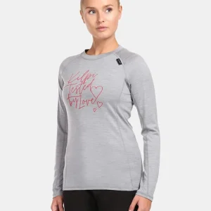 Direct Verzonden Dames T-shirt Kilpi Mavora Top-W LGY XS
