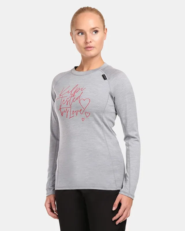 Direct Verzonden Dames T-shirt Kilpi Mavora Top-W LGY XS